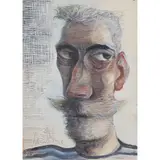 John Byrne, ME IN STRIPEY TOP