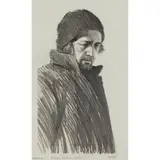 Stephen Conroy, BEARDED 1/2 FIGURE WITH CAP