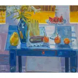 Glen Scouller, STILL-LIFE WITH GRENADILLOS, 1991, oil on canvas