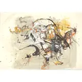 Rodrigo Moynihan, UNTITLED, indian ink and watercolour