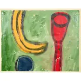 Alan Davie, BANANA GLASS, OG.30A
