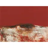 Gordon Hope Wyllie, RED SKIES, PERTHSHIRE, 1986, acrylic and gouache