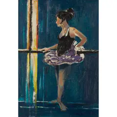 DANCER, REFLECTED LIGHT by Donald Hamilton Fraser, oil on canvas, sold Jan 2023