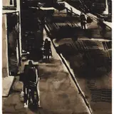 Josef Herman, FIGURES IN THE STREET