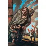 Peter Howson, BAGDAD, oil on canvas