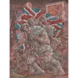 Peter Howson, FRONTLINE, 2020, mixed media