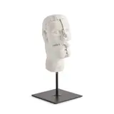 Eduardo Paolozzi, MACHINE HEAD, cast plaster sculpture on metal stand