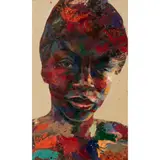 Matt Small, JAMES, 2019, oil on found metal panel