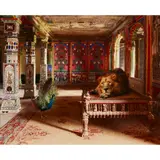 Karen Knorr, THE LOVESICK PRINCE, AAM KHAS, JUNHA MAHAL, DUNGARPUR PALACE (SMALL), FROM INDIA SONG - 2013/2018, Colour pigment print, A.P. 1