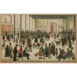 L. S. Lowry, PUNCH AND JUDY (S.P. 21), Off-set lithograph, 24/75