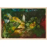 John Piper, SUMMER GARDEN, FAWLEY BOTTOM, Etching and aquatint, 67/85