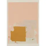 John Hoyland, BROWN BLACK ON PINK (THE NEW YORK SUITE)