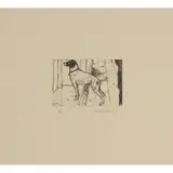 Elizabeth Blackadder, VENICE DOG, 2013, Etching, P/P, aside from the edition of 40