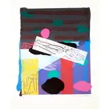 Bruce McLean, BURNT, Screenprint, 16/75
