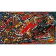 Millie Frood, APPROACHING NIGHT, 1960, oil on canvas