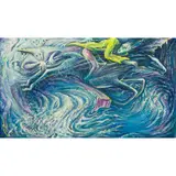 Millie Frood, ESCAPE, Oil on canvas