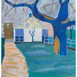 Caroline McNairn, THE FRONT GARDEN, oil on canvas