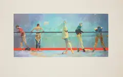 Robert Heindel, THE ROYAL BALLET DANCERS, Screenprint, Working Proof