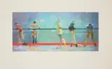 Robert Heindel, THE ROYAL BALLET DANCERS, Screenprint, Working Proof