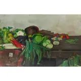 Norman Kirkham, THE VEGETABLE STALL