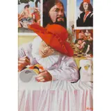 Alan King, A COLLECTOR OF GOOD TASTE, oil on canvas board