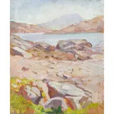 Florence St John Cadell, A SUMMER'S DAY, oil on board