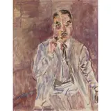 Dorothy Rogers Grotz, PORTRAIT OF JON COOPER, oil on canvas