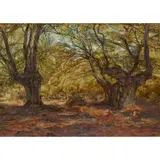 Alexander Fraser Jnr, AMONG THE BURNHAM BEECHES, SPRING-TIME, oil on canvas