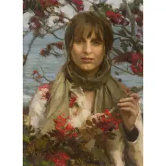 Ewan McClure, ROWANS, oil on board