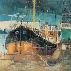 James Watt, SKYLIGHT, oil on canvas