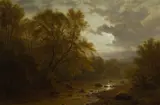 Waller Paton, CLOY BURN, ISLE OF ARRAN, oil on canvas