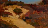 James Paterson, HEATHLAND, oil on panel