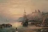 William Thornley, TANTALLON CASTLE, oil on panel