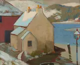 George Telfer Bear, POSTIE'S HOUSE, KIRKCUDBRIGHT, oil on board