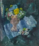 Mary Nicol Neill Armour, FLOWERS WITH CLEMATIS