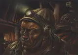 Peter Howson, THE PARDON, mixed media