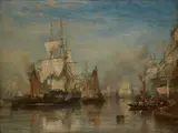 Samuel Bough, SHIPPING IN THE POOL OF LONDON