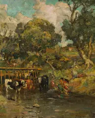 William Mouncey, GALLOWAY PASTORAL, oil on canvas