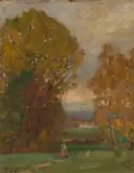 Francis Cadell, AUTUMN EVENING