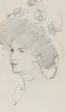 John Duncan Fergusson, LADY IN A HAT