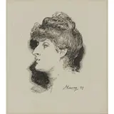 John Lavery, PORTRAIT HEAD, 1889