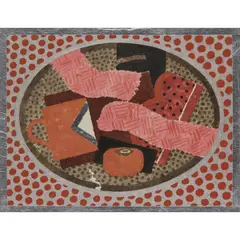 William Hunter Littlejohn, MUG AND FRUIT, 1997, mixed media and collage