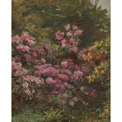 Robert Payton Reid, THE RHODODENDRON SHRUB, Oil on canvas