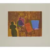 Barbara Rae, VENUS AND JARDINIERE, Etching, 2/15