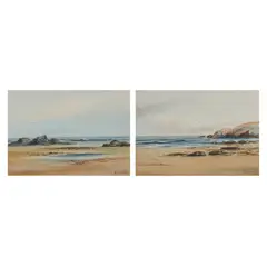 AT LOW TIDE by Helen M. Turner, watercolour, sold Jul 2022