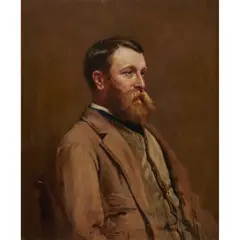 John Henry Lorimer, PORTRAIT OF HUGH (HUGO) VEITCH HAIG, 1884, oil on canvas