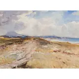 John Blair, LUNDIN LINKS AND LARGO LAW, 1910, watercolour