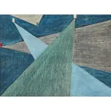 Denis Mitchell, Untitled (Study in Blue), Oil on board