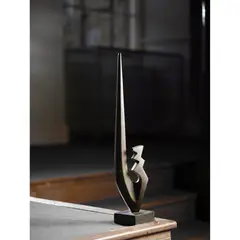 Levant (unpolished version), 1966 by Denis Mitchell, bronze on marble plinth, sold Apr 2023