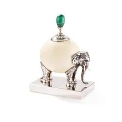 Anthony Redmile, Elephant Box & Cover, glass and resin